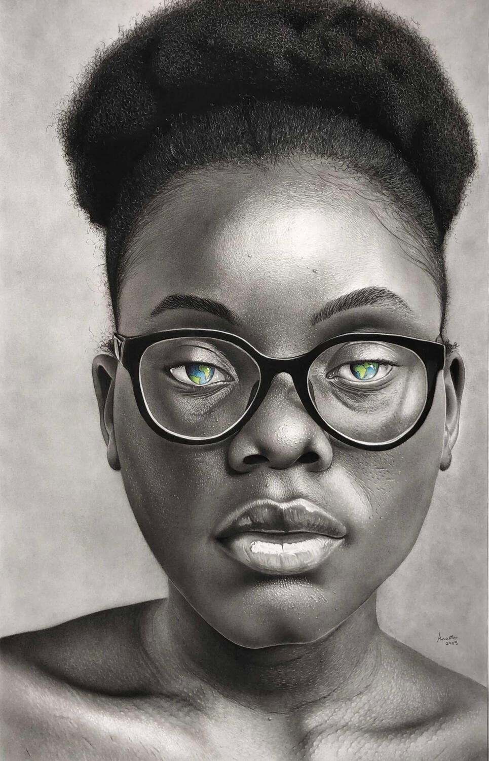 GREY (Charcoal &amp; Graphite on Paper)