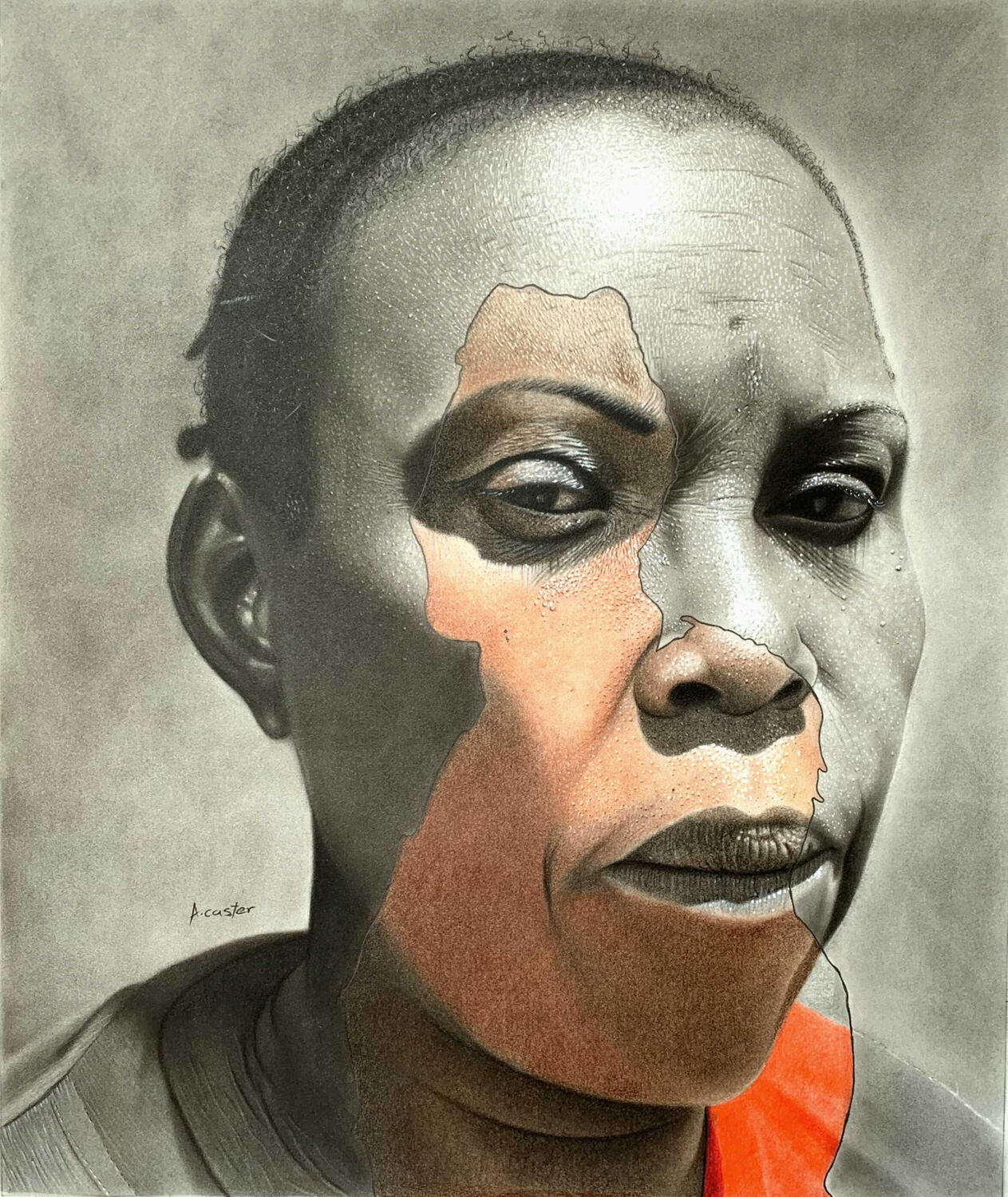 ALKEBULAN (Pastel & Charcoal on paper)