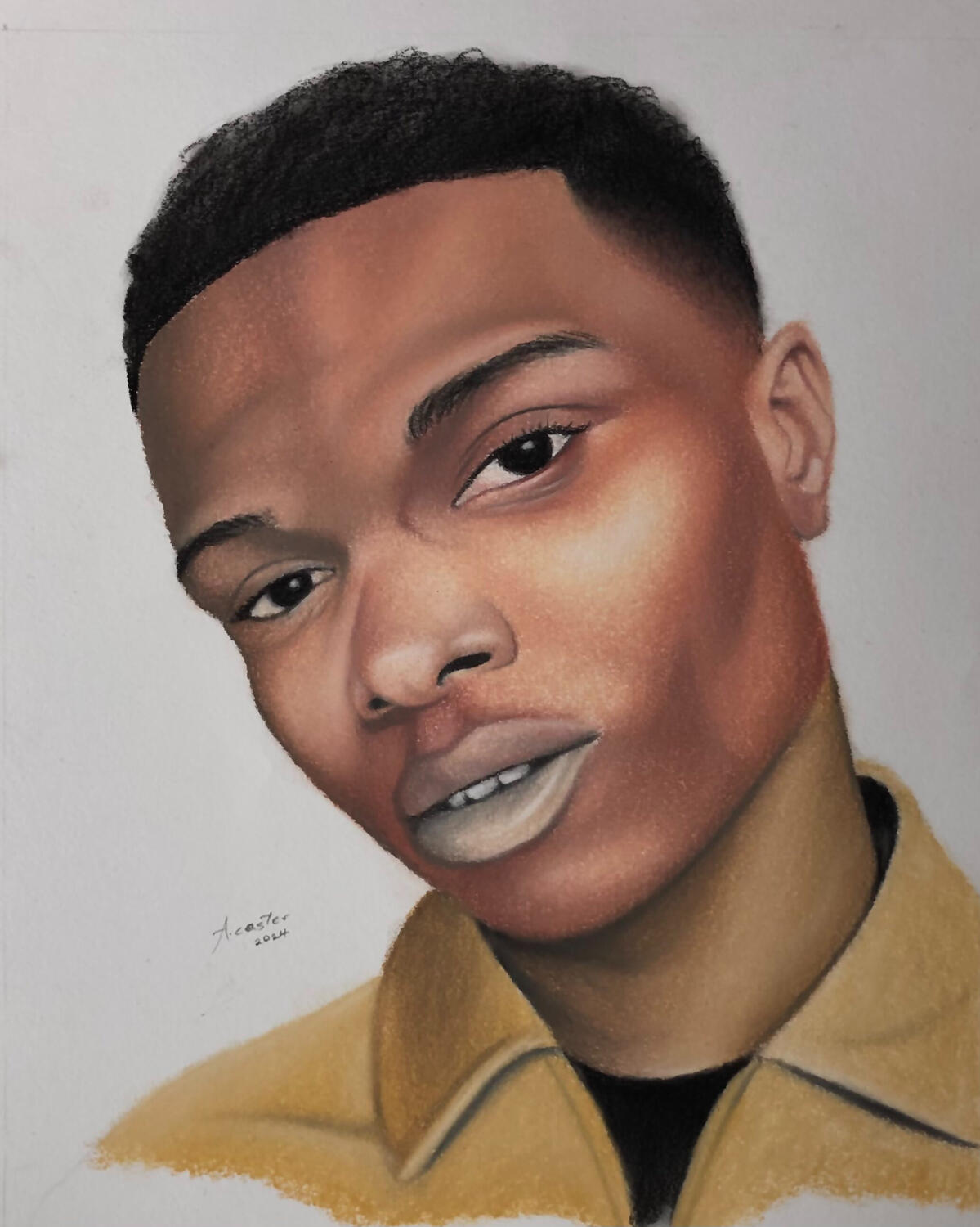 WIZKID (Pastel on Paper)